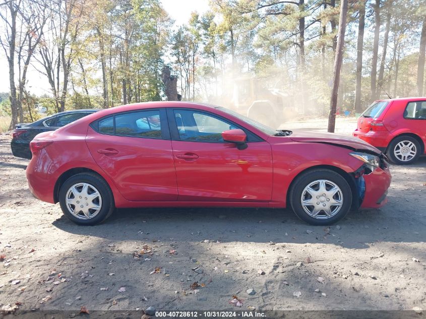 2016 Mazda Mazda3 I Sport VIN: JM1BM1T76G1307009 Lot: 40728612