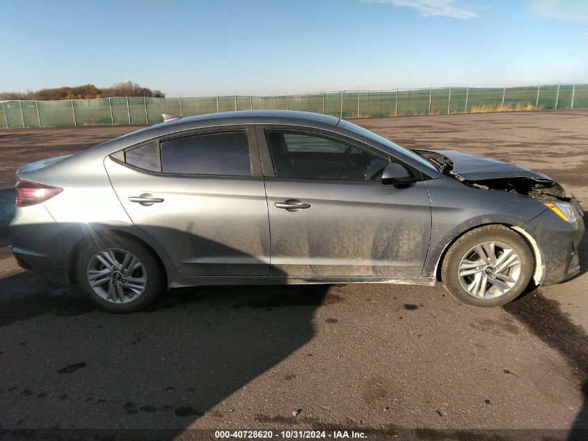 2019 Hyundai Elantra Sel VIN: KMHD84LF1KU781751 Lot: 40728620