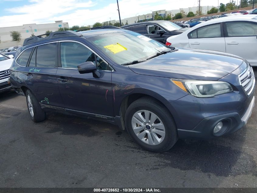 2016 Subaru Outback 2.5I Premium VIN: 4S4BSAFC1G3294412 Lot: 40728652