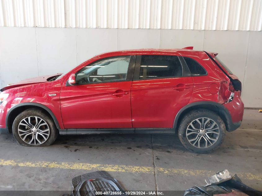 2017 Mitsubishi Outlander Sport 2.0 Es VIN: JA4AP3AU6HZ003974 Lot: 40728655