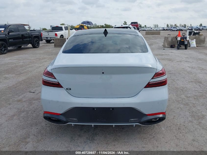 2023 Genesis G70 3.3T Awd VIN: KMTG54TE1PU105228 Lot: 40728657