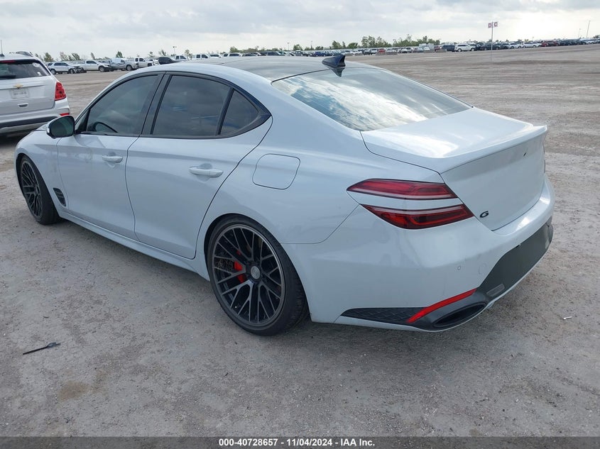 2023 GENESIS G70 VIN: KMTG54TE1PU105228