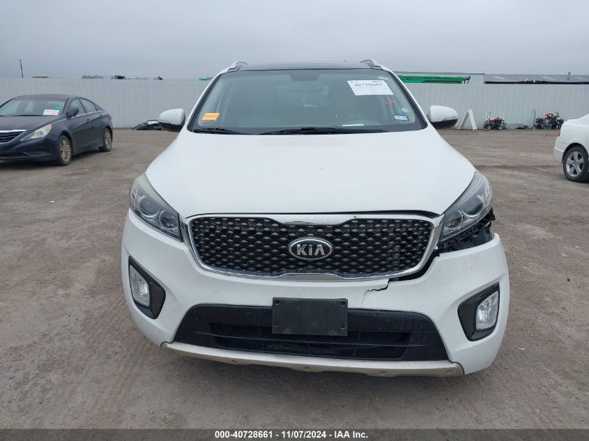 VIN 5XYPKDA55GG112159 2016 KIA Sorento, 3.3L Sx no.12