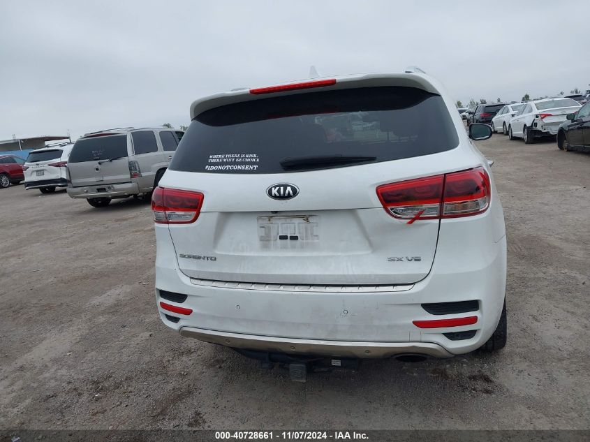 VIN 5XYPKDA55GG112159 2016 KIA Sorento, 3.3L Sx no.16