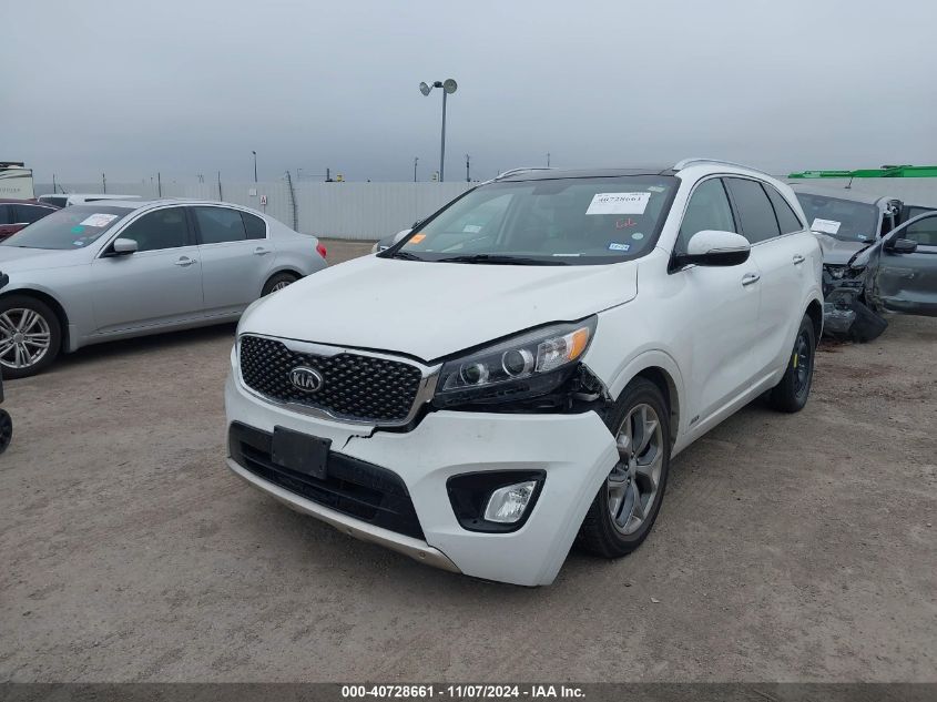 VIN 5XYPKDA55GG112159 2016 KIA Sorento, 3.3L Sx no.6