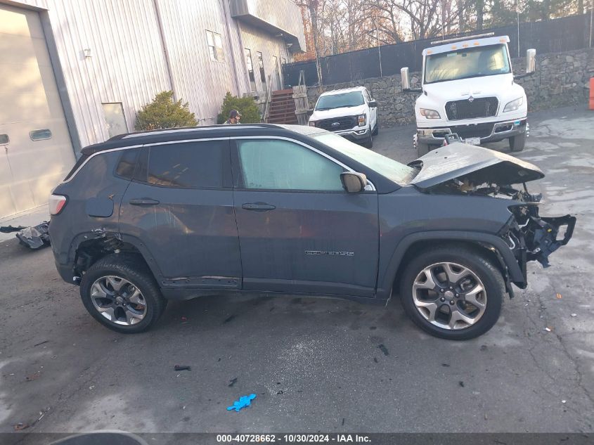 2018 Jeep Compass Limited 4X4 VIN: 3C4NJDCB0JT280885 Lot: 40728662