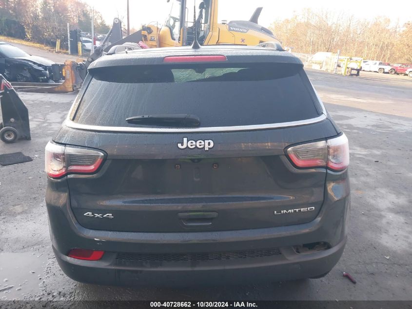 2018 Jeep Compass Limited 4X4 VIN: 3C4NJDCB0JT280885 Lot: 40728662