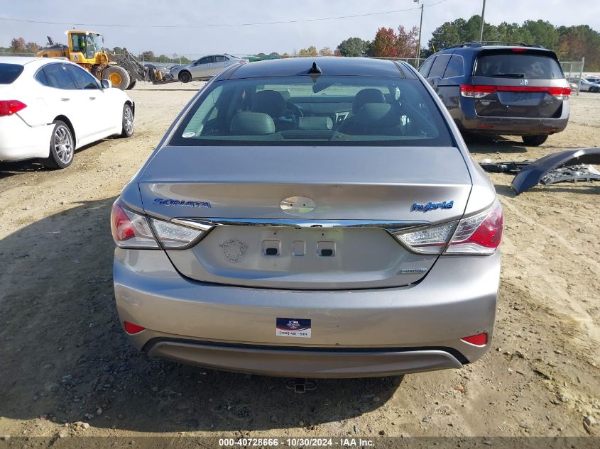 2013 Hyundai Sonata Hybrid Limited VIN: KMHEC4A49DA067536 Lot: 40728666