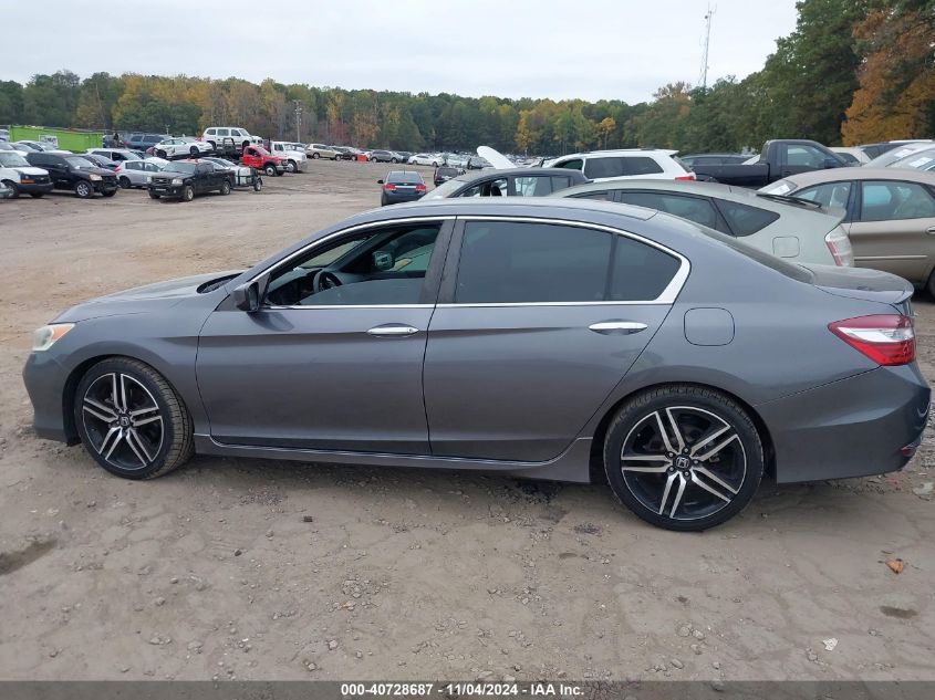 2017 Honda Accord Sport VIN: 1HGCR2F5XHA057363 Lot: 40728687