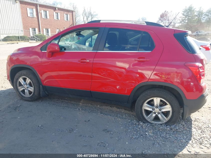 2015 Chevrolet Trax Lt VIN: KL7CJRSB7FB081702 Lot: 40728694