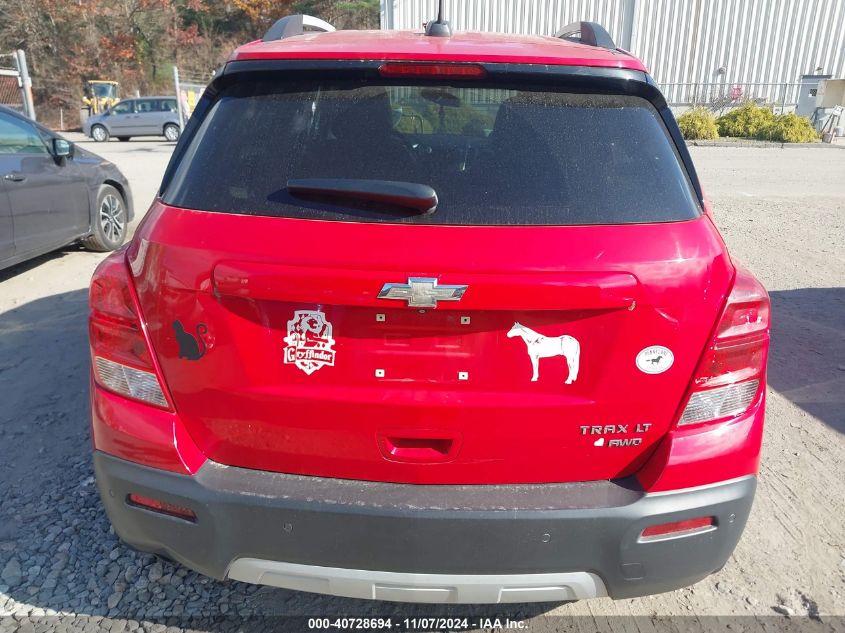 2015 Chevrolet Trax Lt VIN: KL7CJRSB7FB081702 Lot: 40728694
