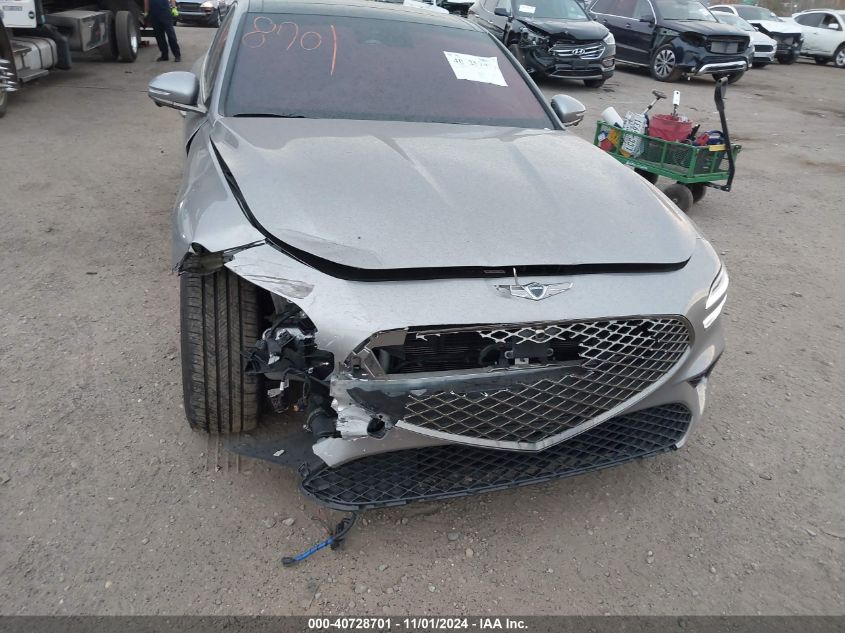 2022 Genesis G70 3.3T Awd VIN: KMTG54TE6NU104119 Lot: 40728701