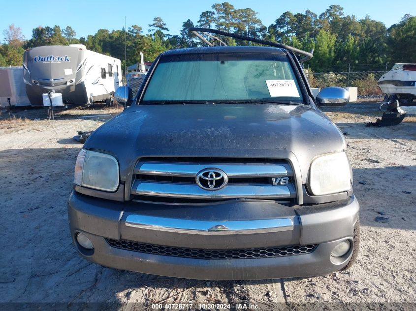 2006 Toyota Tundra Sr5 V8 VIN: 5TBET34156S518122 Lot: 40728717