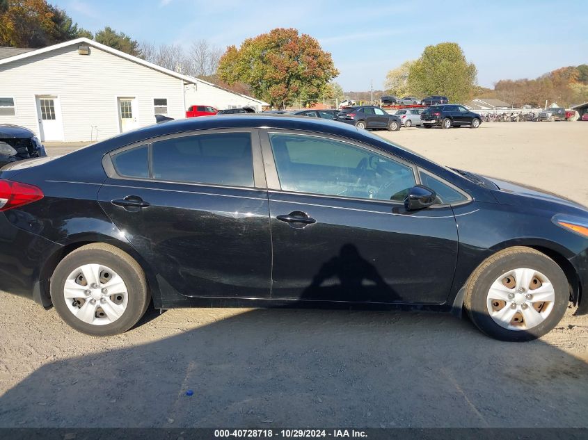 2017 Kia Forte Lx VIN: 3KPFL4A79HE116028 Lot: 40728718