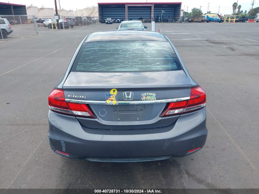 2015 Honda Civic Lx VIN: 2HGFB2F59FH548586 Lot: 40728731