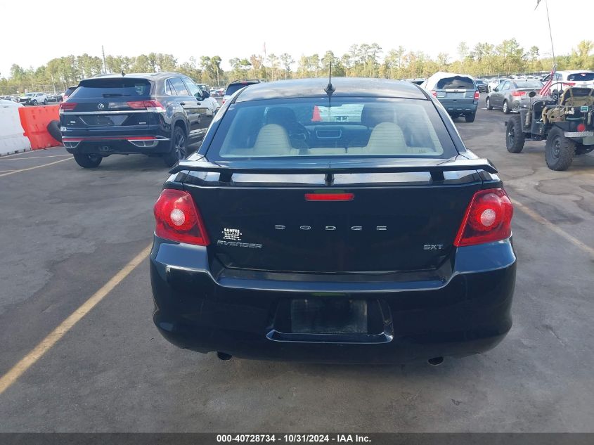 2014 Dodge Avenger Sxt VIN: 1C3CDZCG7EN176265 Lot: 40728734