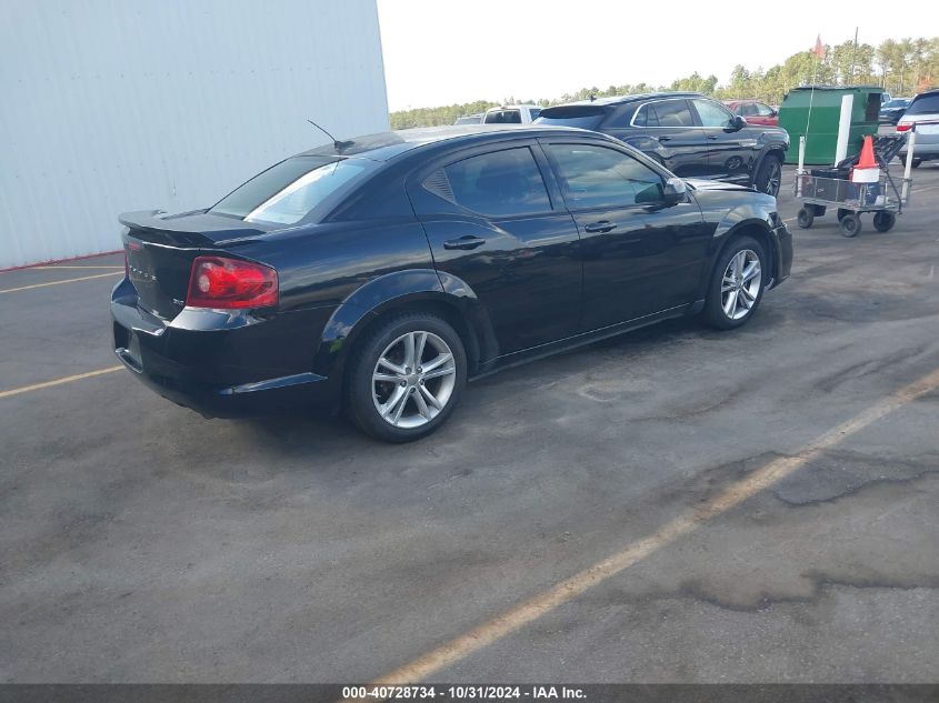 2014 Dodge Avenger Sxt VIN: 1C3CDZCG7EN176265 Lot: 40728734