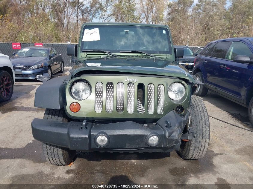 2008 Jeep Wrangler X VIN: 1J4FA241X8L558187 Lot: 40728735