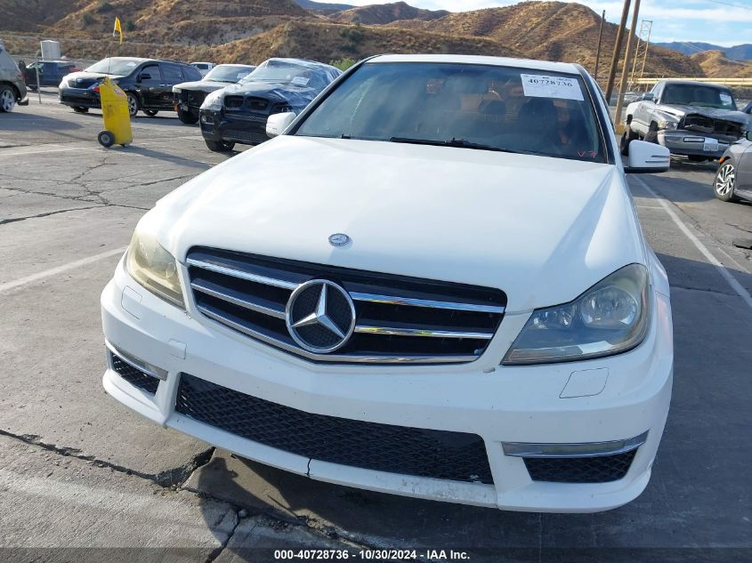 2013 Mercedes-Benz C 250 Luxury/Sport VIN: WDDGF4HHB6DA85927 Lot: 40728736