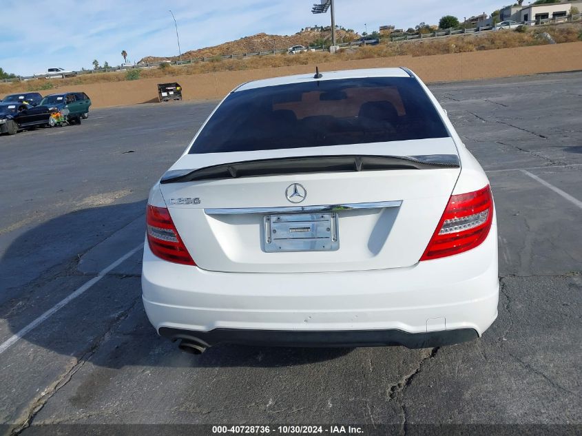 2013 Mercedes-Benz C 250 Luxury/Sport VIN: WDDGF4HHB6DA85927 Lot: 40728736