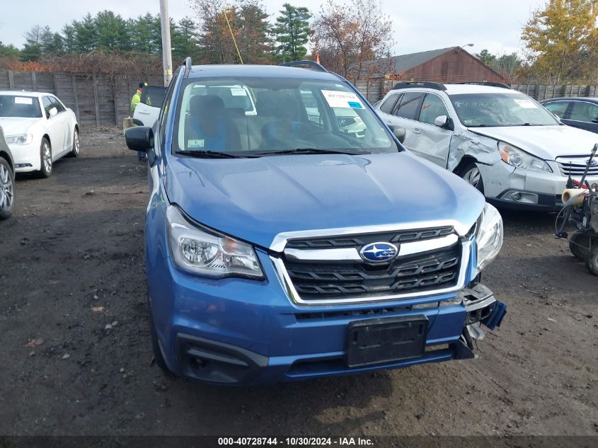 2017 Subaru Forester 2.5I VIN: JF2SJABC7HH496920 Lot: 40728744