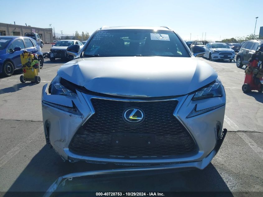 2015 Lexus Nx 200T F Sport VIN: JTJBARBZ0F2003772 Lot: 40728753