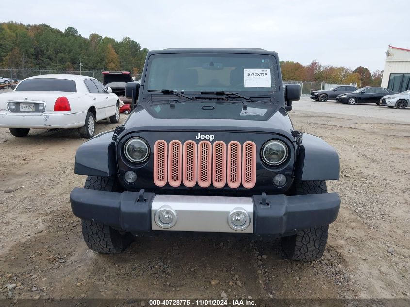 2014 Jeep Wrangler Unlimited Sahara VIN: 1C4BJWEG7EL288037 Lot: 40728775