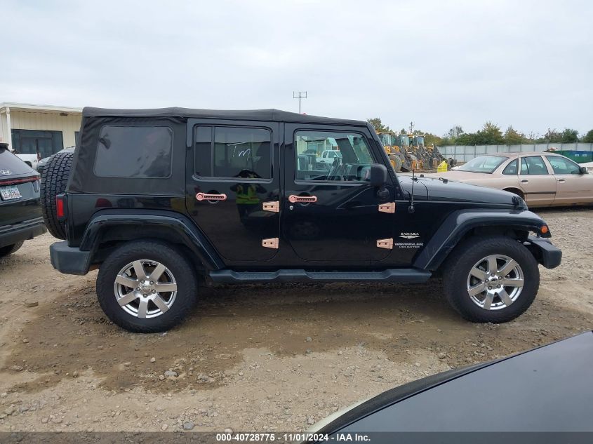 2014 Jeep Wrangler Unlimited Sahara VIN: 1C4BJWEG7EL288037 Lot: 40728775