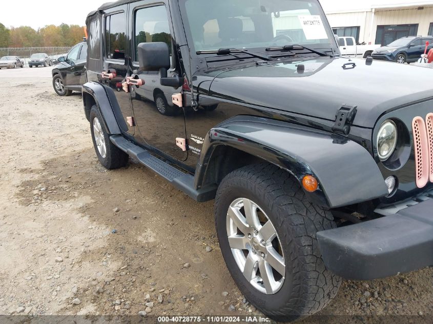 2014 Jeep Wrangler Unlimited Sahara VIN: 1C4BJWEG7EL288037 Lot: 40728775