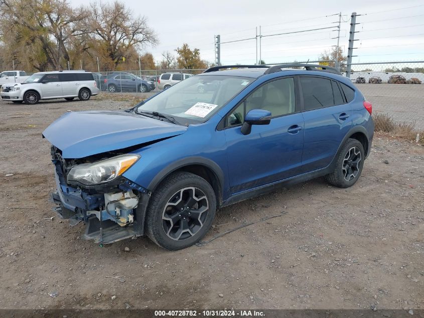 2015 Subaru Xv Crosstrek 2.0I Limited VIN: JF2GPASC1FH272382 Lot: 40728782