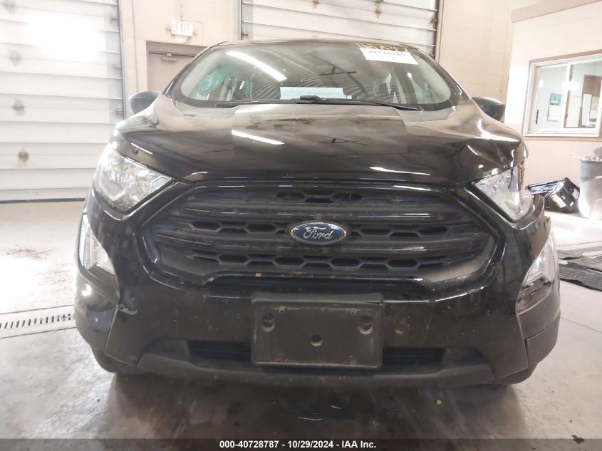 2018 Ford Ecosport S VIN: MAJ6P1SL6JC242638 Lot: 40728787