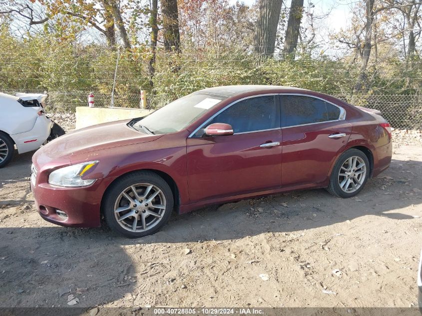 2011 Nissan Maxima 3.5 Sv VIN: 1N4AA5AP7BC800358 Lot: 40728805