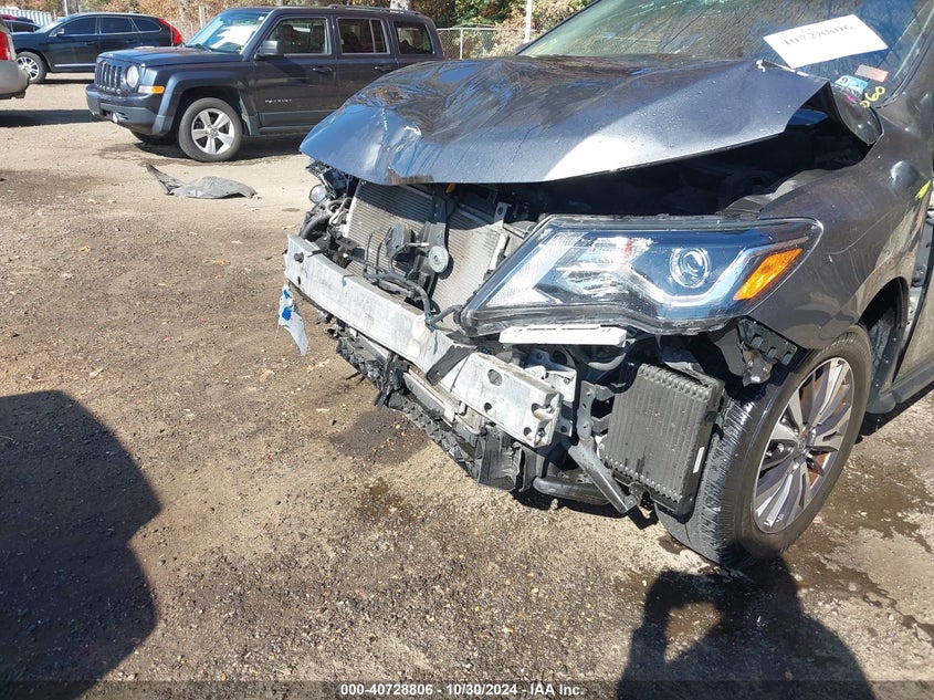 VIN 5N1DR2MM2KC612665 2019 NISSAN PATHFINDER SL