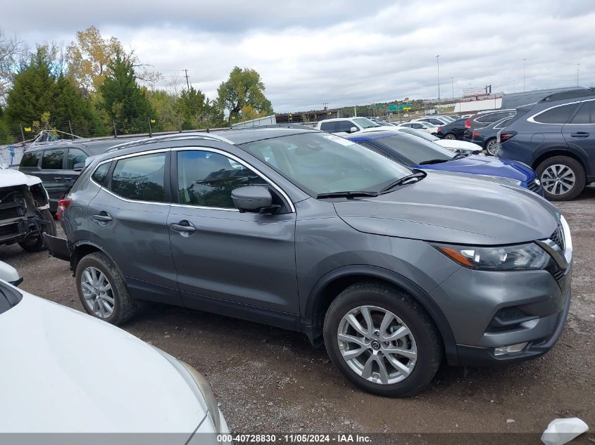 2022 Nissan Rogue Sport Sv Awd Xtronic Cvt VIN: JN1BJ1BW8NW482043 Lot: 40728830