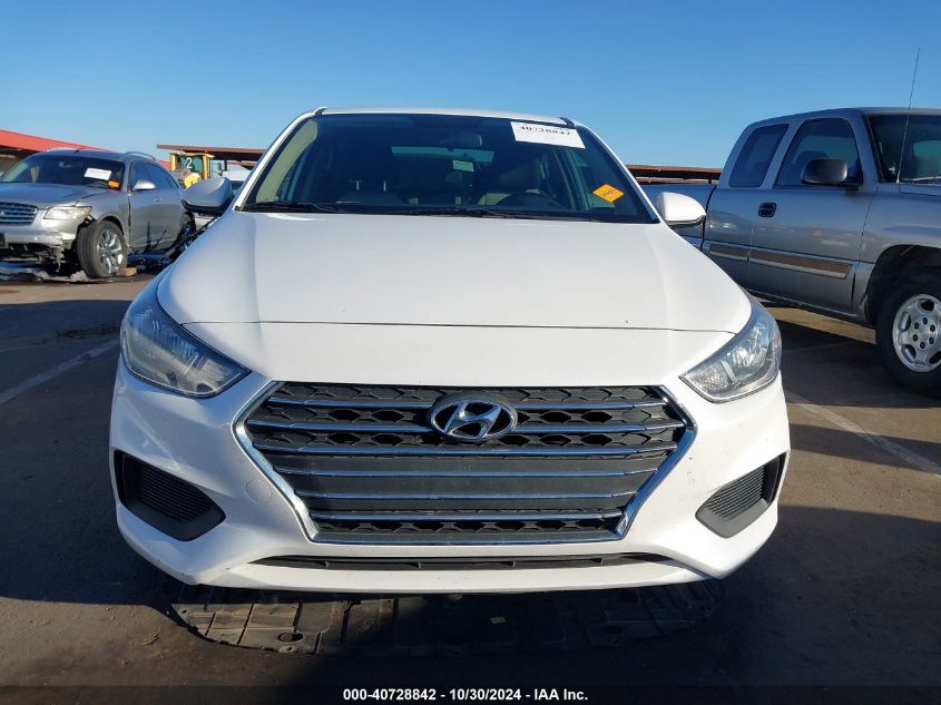 2020 Hyundai Accent Se VIN: 3KPC24A69LE103365 Lot: 40728842