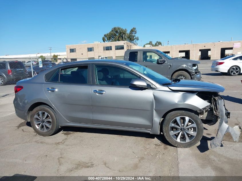 2022 Kia Rio S VIN: 3KPA24AD4NE490366 Lot: 40728844