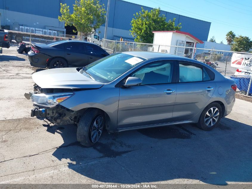 2022 Kia Rio S VIN: 3KPA24AD4NE490366 Lot: 40728844