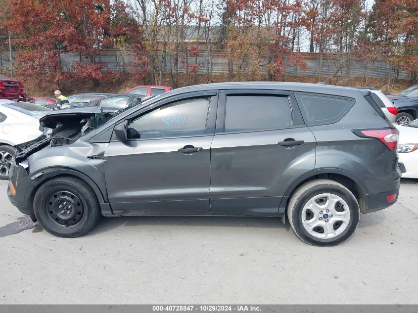 2017 Ford Escape S VIN: 1FMCU0F71HUE28410 Lot: 40728847