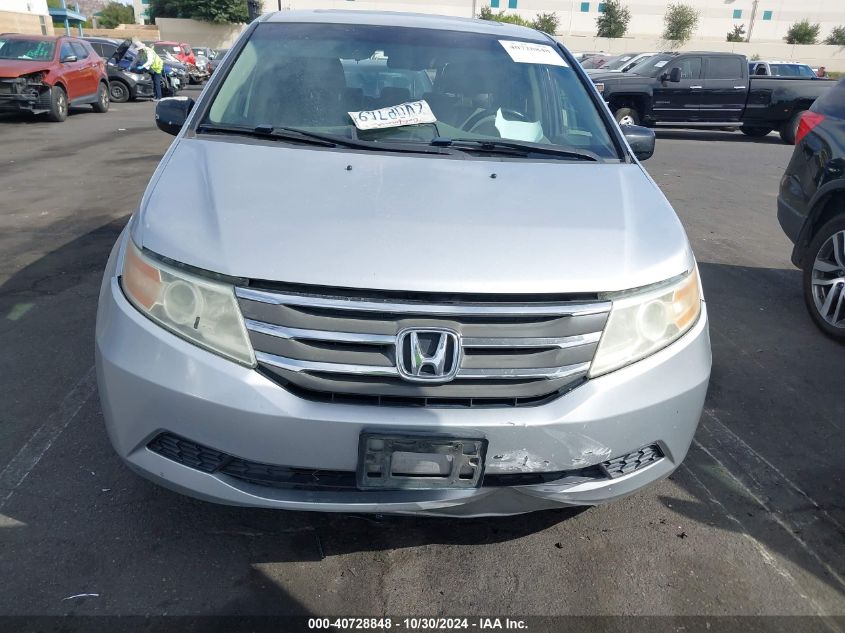 2012 Honda Odyssey Ex-L VIN: 5FNRL5H64CB050300 Lot: 40728848