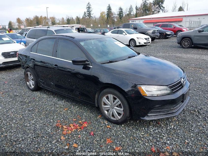 2017 Volkswagen Jetta 1.4T S VIN: 3VW167AJ1HM359396 Lot: 40728868