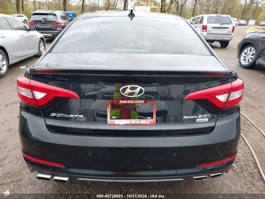 2015 HYUNDAI SONATA LIMITED 2.0T - 5NPE34AB2FH253448