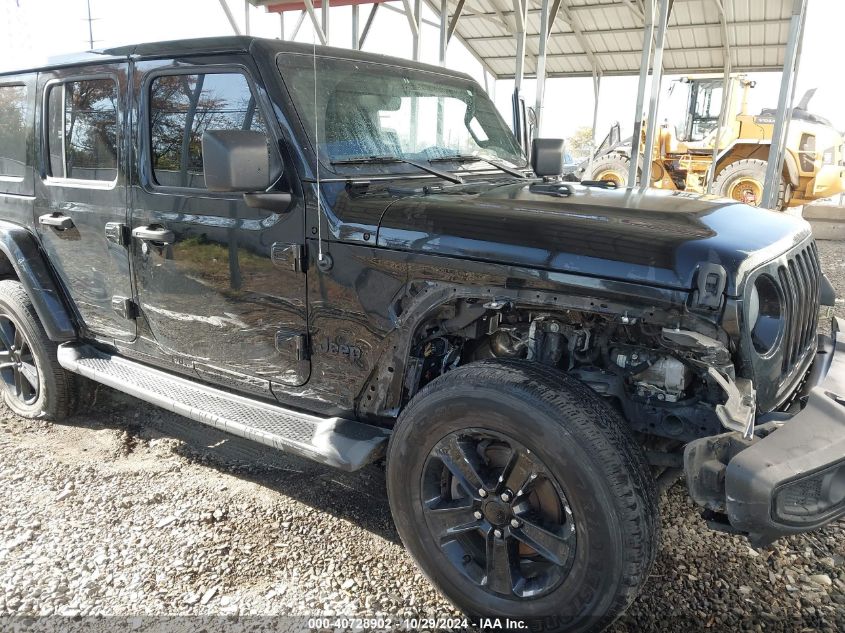 2020 Jeep Wrangler Unlimited Sahara Altitude 4X4 VIN: 1C4HJXEG5LW119209 Lot: 40728902