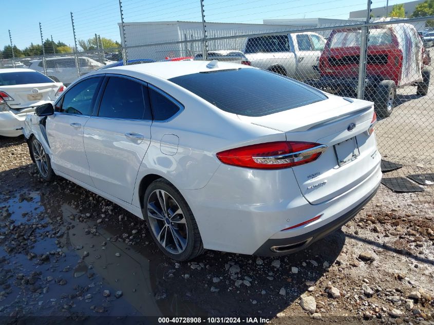 2020 FORD FUSION TITANIUM - 3FA6P0D9XLR133762