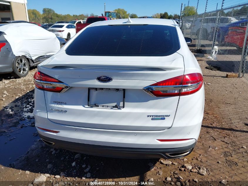 2020 FORD FUSION TITANIUM - 3FA6P0D9XLR133762