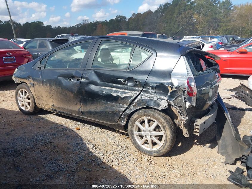 2013 Toyota Prius C Three VIN: JTDKDTB39D1054760 Lot: 40728925