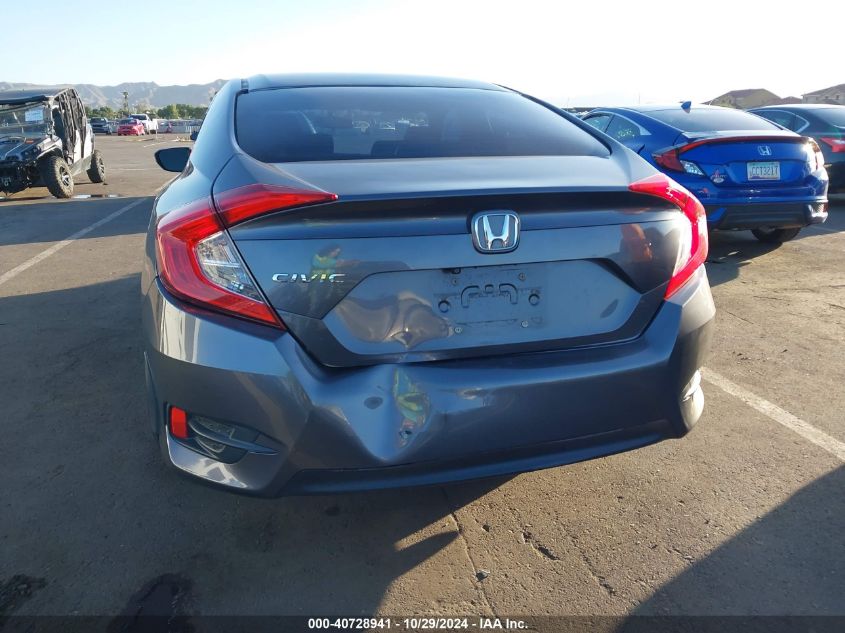 2016 Honda Civic Lx VIN: 19XFC2F51GE029914 Lot: 40728941