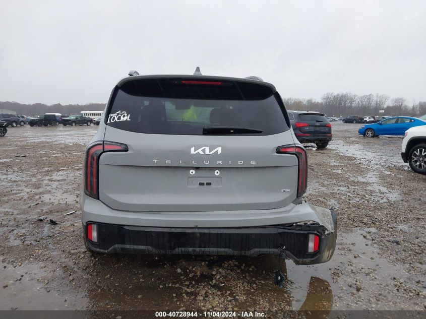 2024 Kia Telluride Sx Prestige X-Line VIN: 5XYP5DGC4RG511631 Lot: 40728944