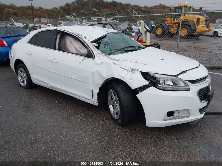 2015 Chevrolet Malibu 1Fl VIN: 1G11A5SL1FF262775 Lot: 40729003