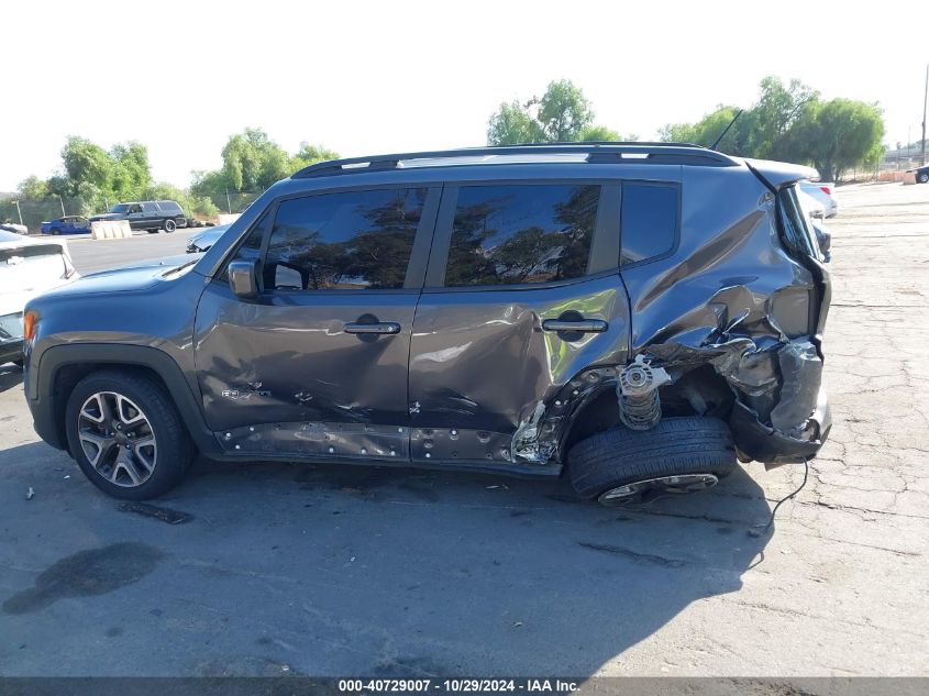 2017 Jeep Renegade Latitude Fwd VIN: ZACCJABB7HPF96728 Lot: 40729007