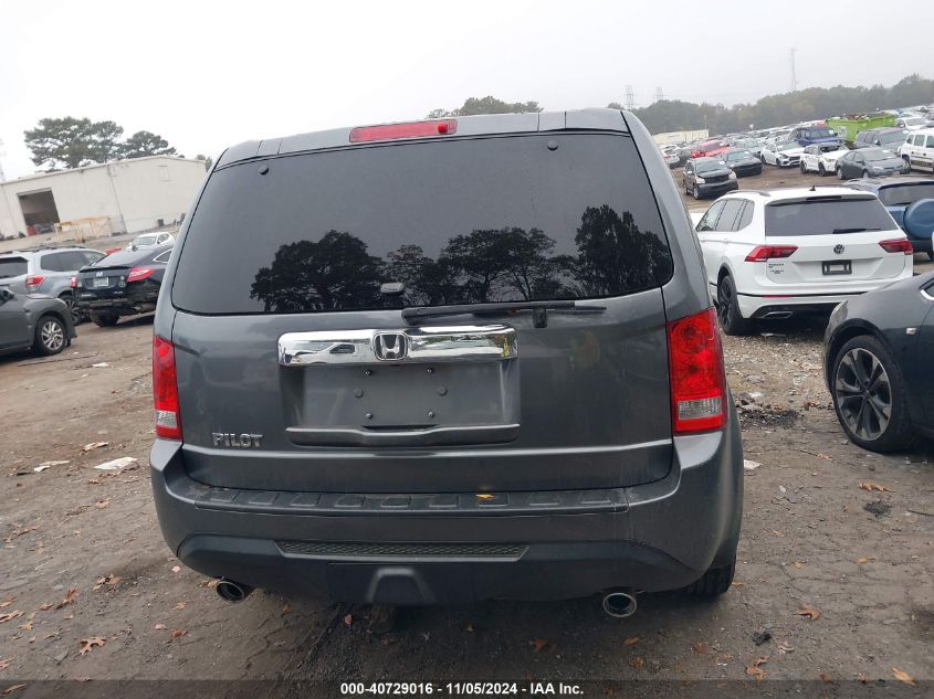 2012 Honda Pilot Exl VIN: 5FNYF3H53CB036094 Lot: 40729016